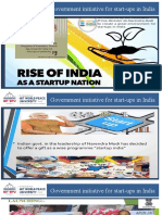 2.2 Government Initiative For Start-Ups in India