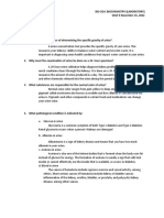 BIO 024: BIOCHEMISTRY Sas #9