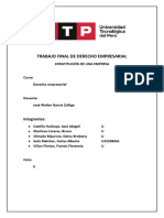 Trabajo Final de Derecho Empresarial