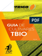 Guia de cultivares de trigo Biotrigo - regiões de adaptação e classificação de cultivares