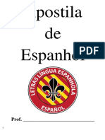 Apostila de Espanhol - PDF Fundamental Maravilhosa