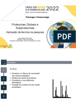 Proteômica Aplicada A Fisiologia e Farmacologia - Aula 02