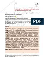 Motivación y Desempeño Laboral. Caso