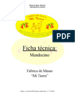 Ficha técnica Mendocino