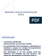 4 - Principais Tipos de Estratificação Social