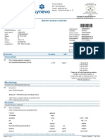 Buletin Analize Medicale: (MSB (Nquuaz)