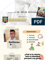 Matriz de Doble Entrada: Docente: Mg. Yépez Aguirre, Jimmy Renzo Curso: Perú en El Contexto Internacional
