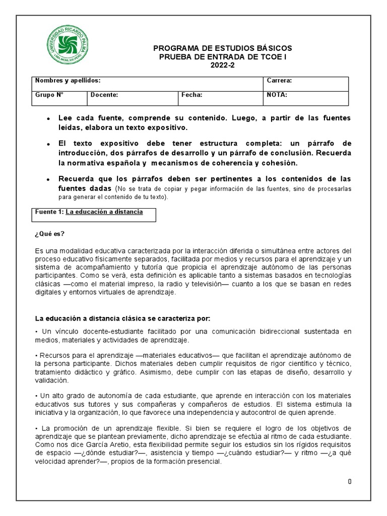 prueba-de-entrada-tcoe-i-2023-pdf-educaci-n-a-distancia-internet