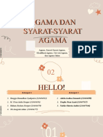 Agama Dan Syarat-Syarat Agama: Agama, Syarat-Syarat Agama, Klasifikasi Agama, Ciri-Ciri Agama, Dan Agama Islam