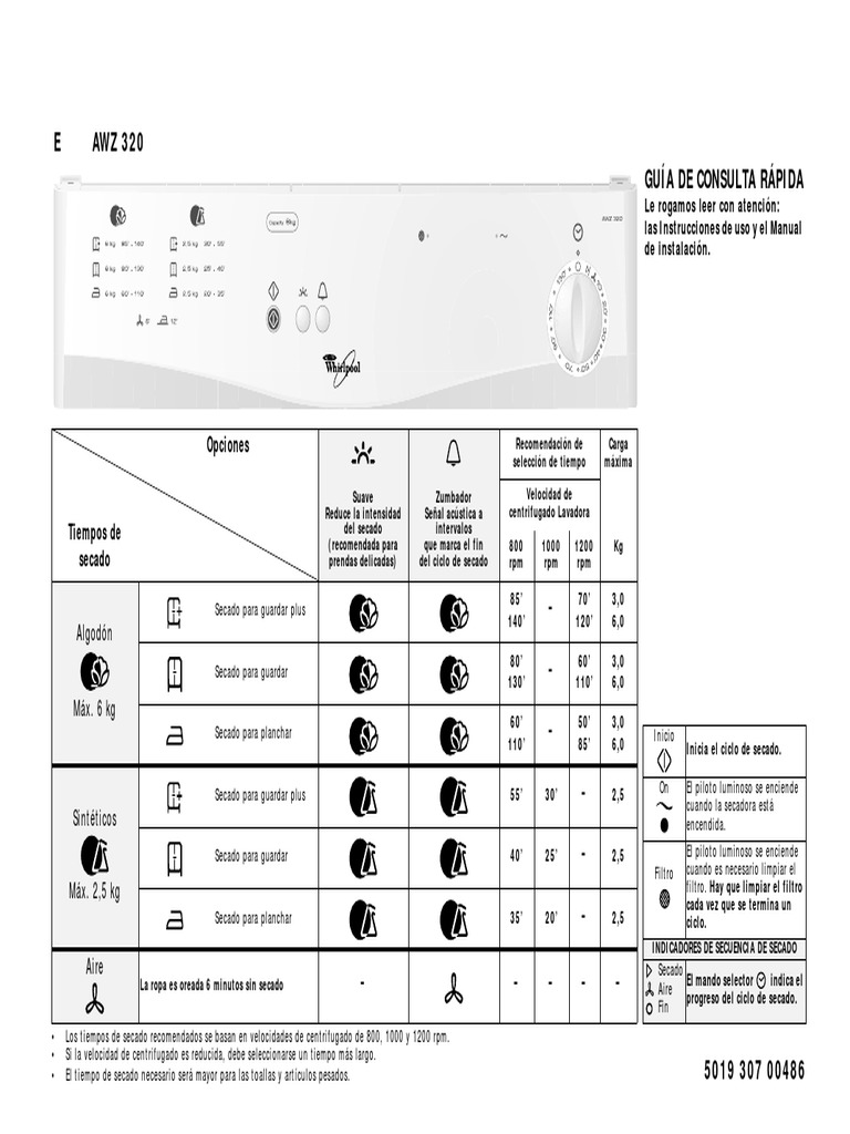 instrucciones-secadora-whirlpool-awz-320-pdf-secadora-de-ropa