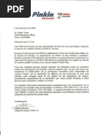 Carta de Solicitud de Apoyo
