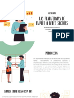 Las Plataformas de Empleo o Redes Sociales