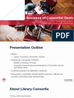 The Business of Consortial Deals: Amy Pawlowski, Ohiolink Kathi Carlisle Fountain, Oxford Univesity Press