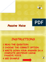 Passive Voice Quiz Present and Past Simple Fun Activities Games Games Grammar Drills - 85965