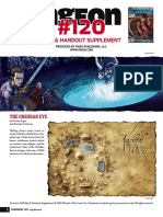 Dungeon # 120 Map & Handout Supplement