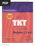 The TKT Course Modules 1, 2 and 3 Pages