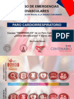 Ii Curso de Emergencias Cardiovasculares: Paro Cardiorrespiratorio