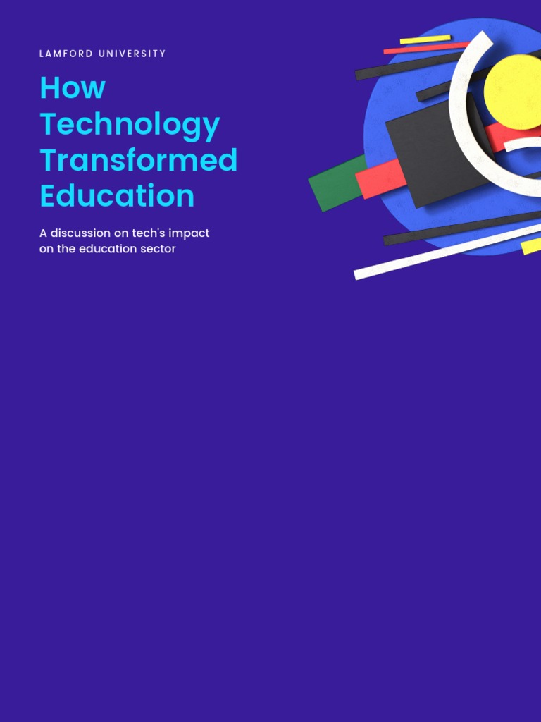 Education Technology Presentation Pdf