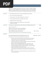 Resume - Bincy Varghese Online Without Personal Info