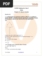 Heron's Formula Solutions