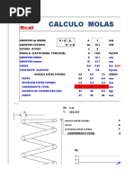 Calculo de Molas