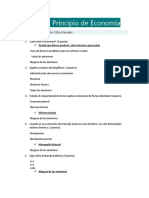 Parcial #1 Formativo Principio de Economia