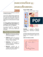 Famacocinética y Farmacodinamia