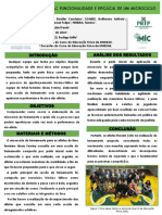 Banner IV - Periodização No Futsal - Funcionalidade e Eficácia de Um Microciclo - Dienifer, Guilherme, Renan e Tamires.