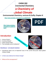 Ch.8 The Chemistry of Global Warming