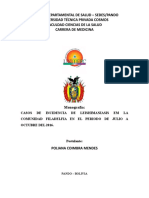 Servicio Departamental de Salud - Sedes/Pando Universidad Técnica Privada Cosmos Faculdad Ciencias de La Salud Carrera de Medicina