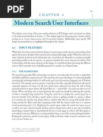 Modern Search User Interfaces: 4.1 Input Features