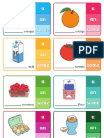 A An or Some Peg Matching Clip Cards - Ver - 2
