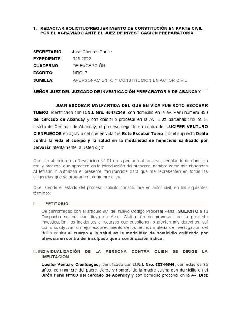 Contreras Espinoza Wilfredo Documentos Como Abogado PDF Fiscal