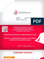 Practica 1 Innovacion en Salud y Los Posibles Campos de Aplicación en Salud