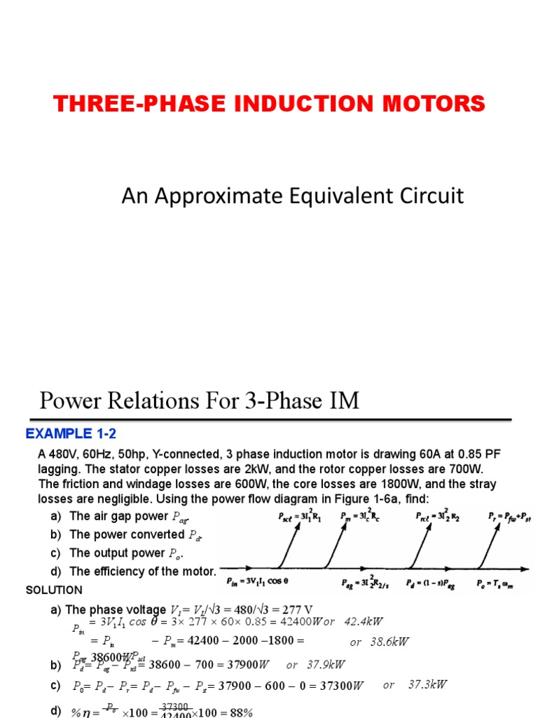 Induction Motor Questions PDF