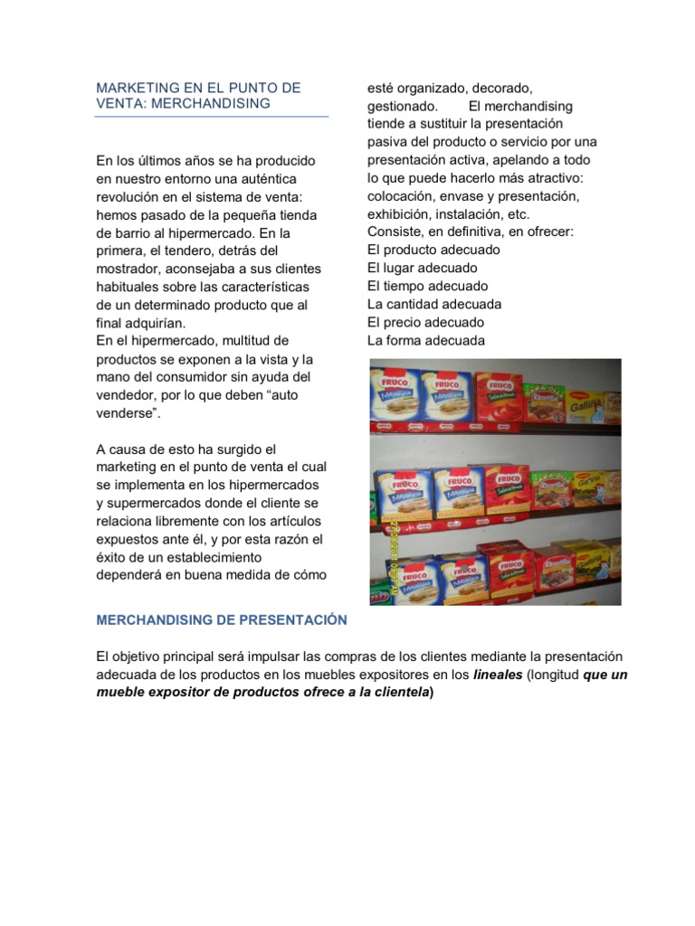 Marketing en El Punto de Venta | PDF