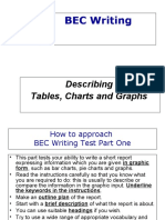 BEC Writing: Describing Tables, Charts and Graphs