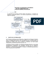 Formularios para La Elaboración Y Seguimiento Del Poa Y Presupuesto 2007 Instructivo General de Aplicacion