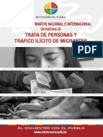 Compendio Normativo Nacional e Internacional en Materia de Trata de Personas y Trafico Ilicito de Migrantes