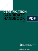 CCSA CFSA CGAP Candidate Handbook