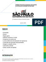 Manual de Identidade Visual dos Programas Culturais do Governo de SP