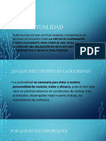 La Puntualidad: Puntualidad Es Una Actitud Humana Considerada en Muchas Sociedades Como La Virtud de Coordinarse