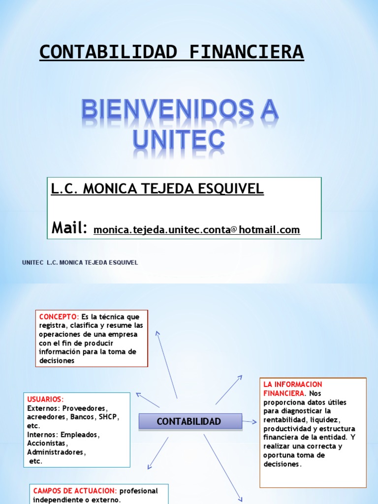 Apuntes Contabilidad Financiera 1 Pdf Contabilidad Bancos