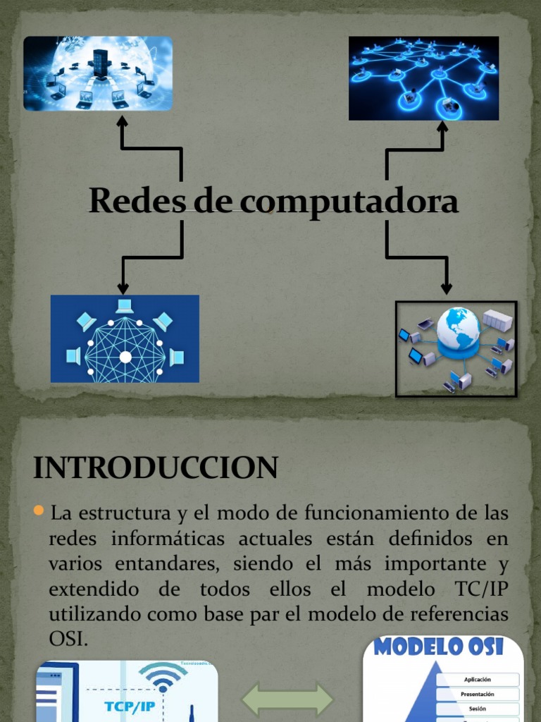 Introducción a Redes de Computadora | PDF | Red de computadoras ...