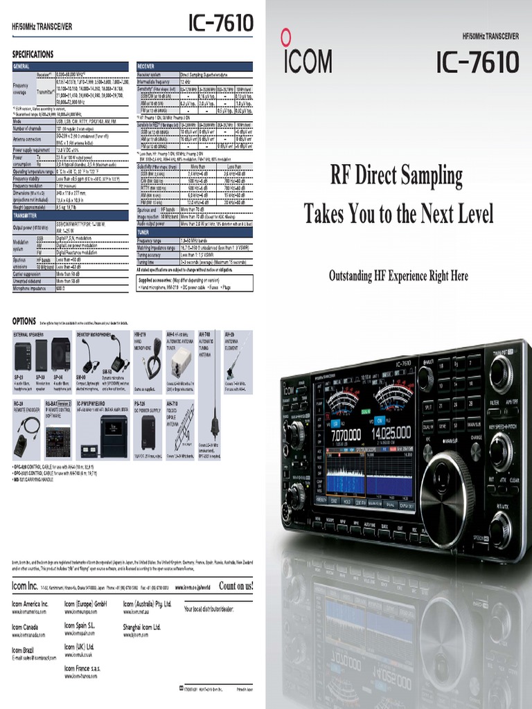 Ic 7610 | PDF | Computers