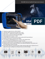 Owon HSA1000 Series Datasheet