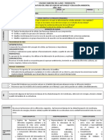 Plan de Asignatura Ciencias Nat 6 Grado