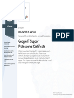 Google IT Support Professional Certificate: Kolawole Olaniyan