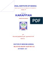 Karappan: National Institute of Siddha