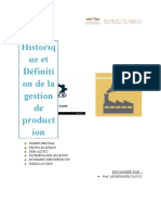 Gestion de Production